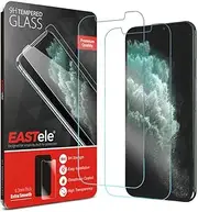 Eastele (2-Pack) iPhone 11 Pro Max/XS Max 6.5-inch Tempered Glass Screen Protector, Japanese Glass