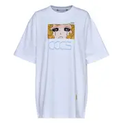 [pushBUTTON] White CCCS X PB T-Shirt