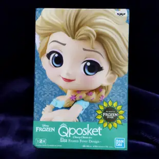 現貨 日版正版 Qposket 冰雪奇緣 愛莎 艾莎 ELSA Frozen disney 迪士尼 公主系列 景品 公仔
