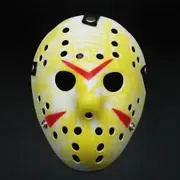 Jason Mask, Friday the 13th Halloween Cosplay Mask Masquerade Horror Mask Christmas with Adjustable Straps