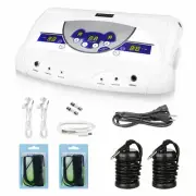 Ionic Detox Foot Bath Dual Cell Spa Massager Machine LCD Display For Double User