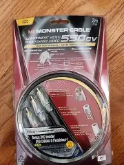 New, MONSTER CABLE High Performance COMPONENT VIDEO 550CV 2M Part # 132348-00