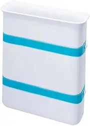 LSHPG 1 pcs White Freeze up Freezer Food Maker, Upright Block Maker, 6 Cups, Meal Prep Bag Container to Freeze Soup and Leftovers, Gallon