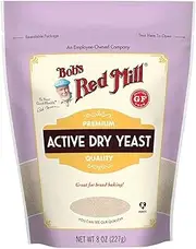 Bobs Red Mill Active Dry Yeast, 8 Ounce -- 5 per case