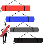 Huhumy 4 Pcs Extra Large Folding Camp Replacement Chair Bag 48 x 11 in Protective Carrying Tent Chair Bag with Adjustable Shoulder Strap Replacement for Folding