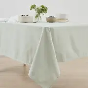 Sage Extra Large Linen Look Table Cloth