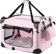 60X42X42Cm Soft Dog Crate Foldable Kennel Pet Cage Cat Travel Carrier Puppy Carr