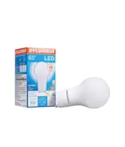 (1 bulb)Sylvania LED 8.5 watt A19 Dimmable Light Bulb GU24 base 2700K Soft