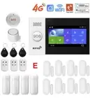 Wireless Home 4G Security Alarm System Smart WIFI Home Office Burglar Alarm DIY