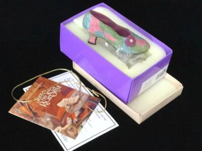 Just The Right Shoe ~ 1998 “Rose Court” #25009 Miniature Raine-Willetts ~ Boxed