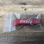 Coca Cola Bottle Opener Coke Keychain Red White