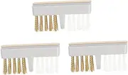 CRILSTYLEO Copper Wire Cleaning Brush for Nail Drill Bits Manicure Tool Nail Art Supplies