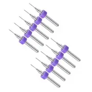 1 Set 1/8" Shank 0.4mm Tungsten Carbide CNC Precision Micro PCB Drill Bits