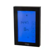 Radiant GTSB-TIM-V Glass Fronted Touch Screen Timer Vertical Mounted - Black