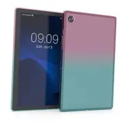 TPU Silicone Case Compatible with Samsung Galaxy Tab A8 10.5 Bicolor 08-04-03