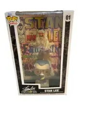 New In Box Sealed Funko Pop Comic Covers Satin Lee Universe Vinyl Collectible 01