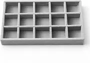 [JUNBING] Jewelry Box Velvet Jewelry Displays Rectangle Multicolor Jewelry Display Organizer Box Tray Holder Earring Storage Case Showcase 21x12cm,1PC Box Jewelry(19)