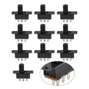 10 Pcs 6 Terminal 2 Position DPDT On/OFF Mini Slide Switch