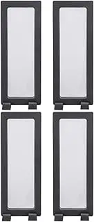 VALICLUD 4sets Floating Frame Shadow Box Display Case for Coins and Jewelry Black Display Box with Base Floating Frame for Collectibles and Showcasing Items