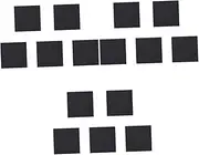 Mobestech 3sets Environmental Protection Anti-vibration Pads 150x150x5mm Neoprene Rubber Oil Resistant Vibration Isolation Mats 5pcs*3