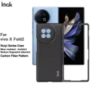 IMAK For vivo X Fold2 5G Luxury Carbon Fiber Pattern Business Hard PC Cover Case