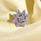 0.12 Carat Round Brilliant Cut Natural Diamonds Nose Stud 18K Yellow Gold