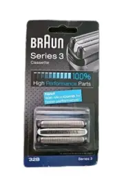 Braun Series 3 32B Replacement Shaver Razor Head Foil Cutter Cassette New