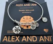 Alex and Ani 'Sand Dollar III' Serendipity Charm Bangle