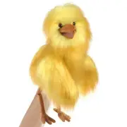 NEW PLUSH TOY Folkmanis 3172 Yellow Chicken Funny Bird Full Body Hand Puppet