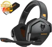 G06 Wireless Gaming Headset 2.4GHz Bluetooth Mic PS5 PS4 PC Switch 100Hr 50mm