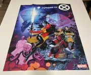 POWERS OF X - MARVEL POSTER 24X36 AUTHENTIC - JOHNATHAN HICKMAN 2019 X-MEN