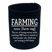 Farming Noun Farm - Funny Novelty Stubby Holder