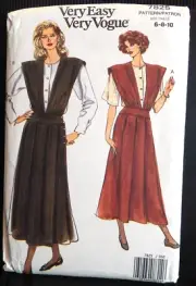 Vogue Patterns 7825 Very Easy Very Vogue size 6-8-10 uncut