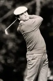 Mark McNulty of Zimbabwe at the Wentworth Golf Club in Virginia Wa- Old Photo
