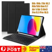 Smart Case Bluetooth Keyboard Cover For iPad 9/8/7/6th Gen Air 5 6 /Pro 9.7- 11"