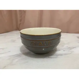 法國🇫🇷Staub松露白陶瓷碗10cm小碗 復古灰色陶瓷碗14cm飯碗湯碗 可進烤箱