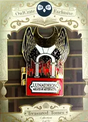 Crescent City NEW Treasured Tomes #2 Enamel Pin Sarah J Maas Owlcrate