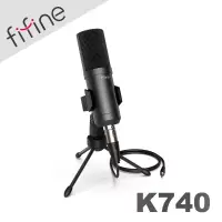 在飛比找博客來優惠-FIFINE K740 心型指向電容式麥克風