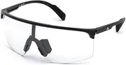 Sunglasses Adidas Sport SP 0005 01A Shiny Black/Crystal To Smoke Lens Photocr