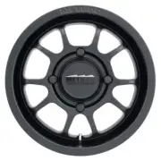 MR409 Bead Grip 15x8 / 4+4/0mm Offset / 4x156 / 132mm CB Matte Black Wheel