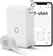 Label Makers, Label Maker Machine with Tape, D110 Portable Bluetooth Label Print