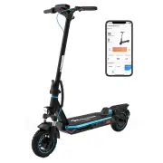 [EU Direct] EVERCROSS A1 Electric Scooter 48V 14AH Battery 800W Motors 10inch Solid Tires 40-50KM Max Mileage 120KG Max