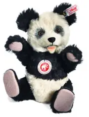 STEIFF EAN 035005 - 75th Anniversary Panda Ltd Edition Mohair with Squeaker Bear