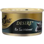 Dine Desire Pure Tuna Whitemeat Wet Cat Food 24x85g