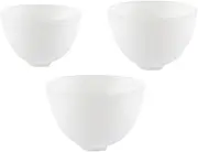 COHEALI 3Pcs DIY Medicine Cups Mini Sushi Dipping Bowls Pinch Bowls for Spices Face Mixing Bowl