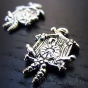 Cuckoo Clock Wholesale Antique Silver Plated Charm Pendants C0960 - 5, 10, 20PCs