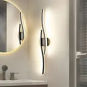 LED Wall Lamp 3000-6000K Dimmable Silicone Wall Lamp is Applicable to Bedroom Living room Corridor Bathroom AC110V AC220V