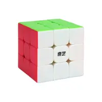 在飛比找momo購物網優惠-【888ezgo】魔方格三階比賽專用魔術方塊（六色螢光版）（