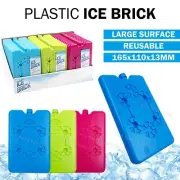 Travel Ice Brick Block Picnic Camping Food Cooler Cube Pack Portable Freezer AU