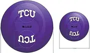 MasterPieces Game Day FanPans Pack - NCAA TCU Horned Frogs - Team Logo Silicone Any Dish Lid Set, 2 Sizes